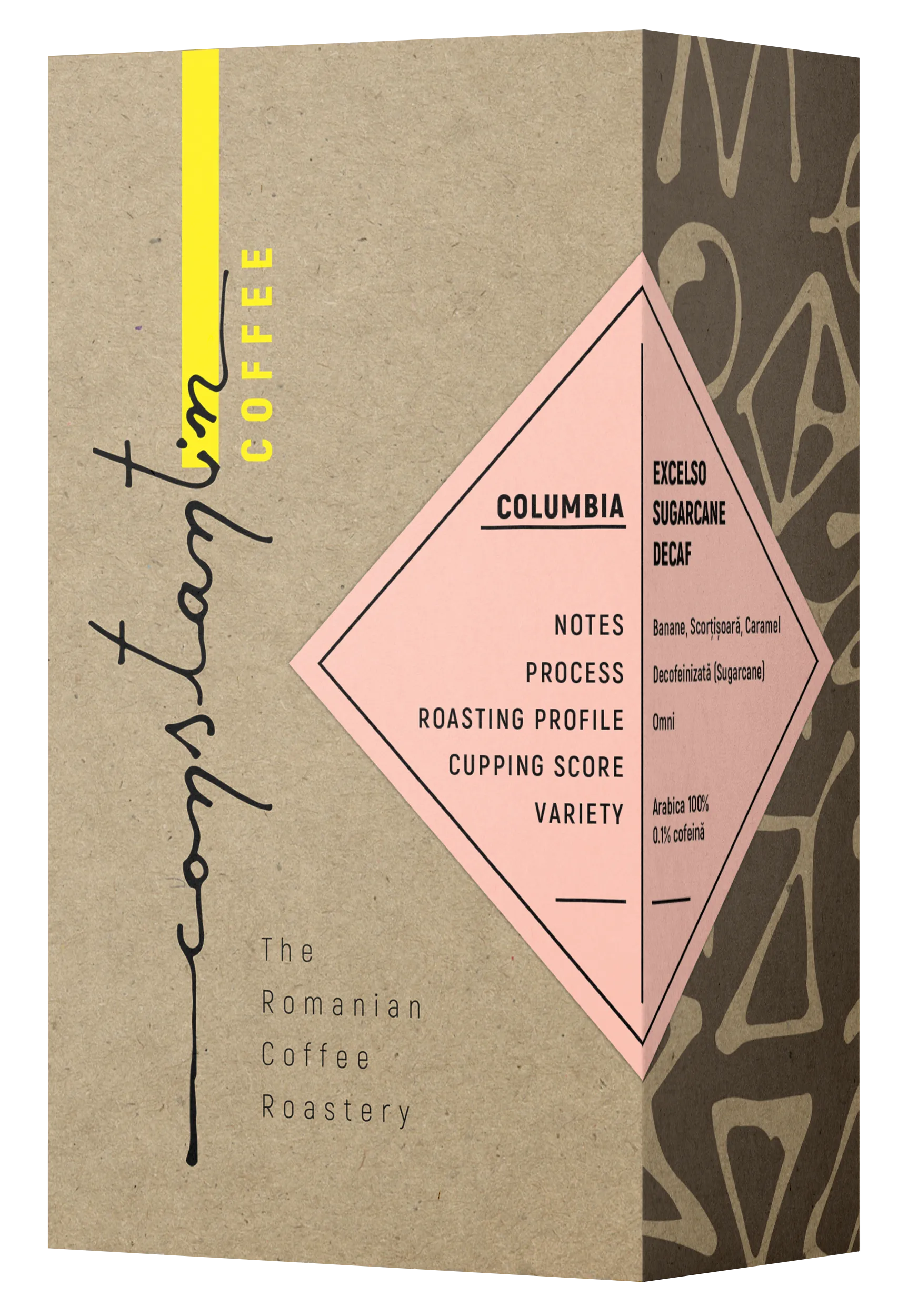 家電 COLUMbia cd Columbia Excelso Decofeinizată - Constantin Coffee - Specialty