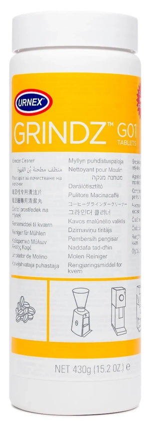 Tablete de curatare rasnita  profesionale Urnex Grindz 430g