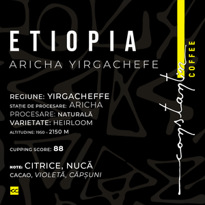 Etiopia Aricha Yirgacheffe - Constantin Coffee - Specialty