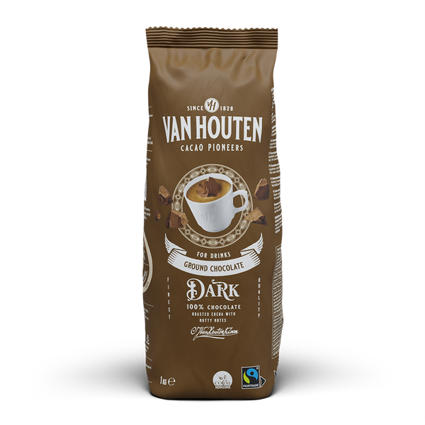 Van Houten Dark – ciocolata macinata 1000 g