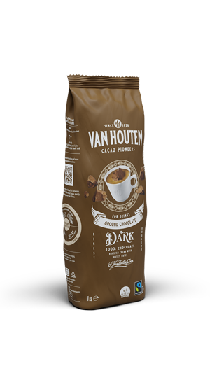 Van Houten Dark – ciocolata macinata 1000 g