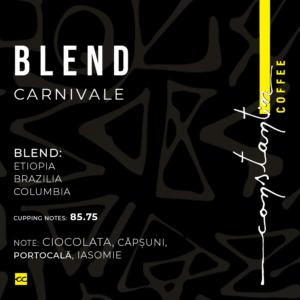 Abonament Cafea Boabe, 100% Arabica, Specialty Blend Carnivale, Constantin Coffee